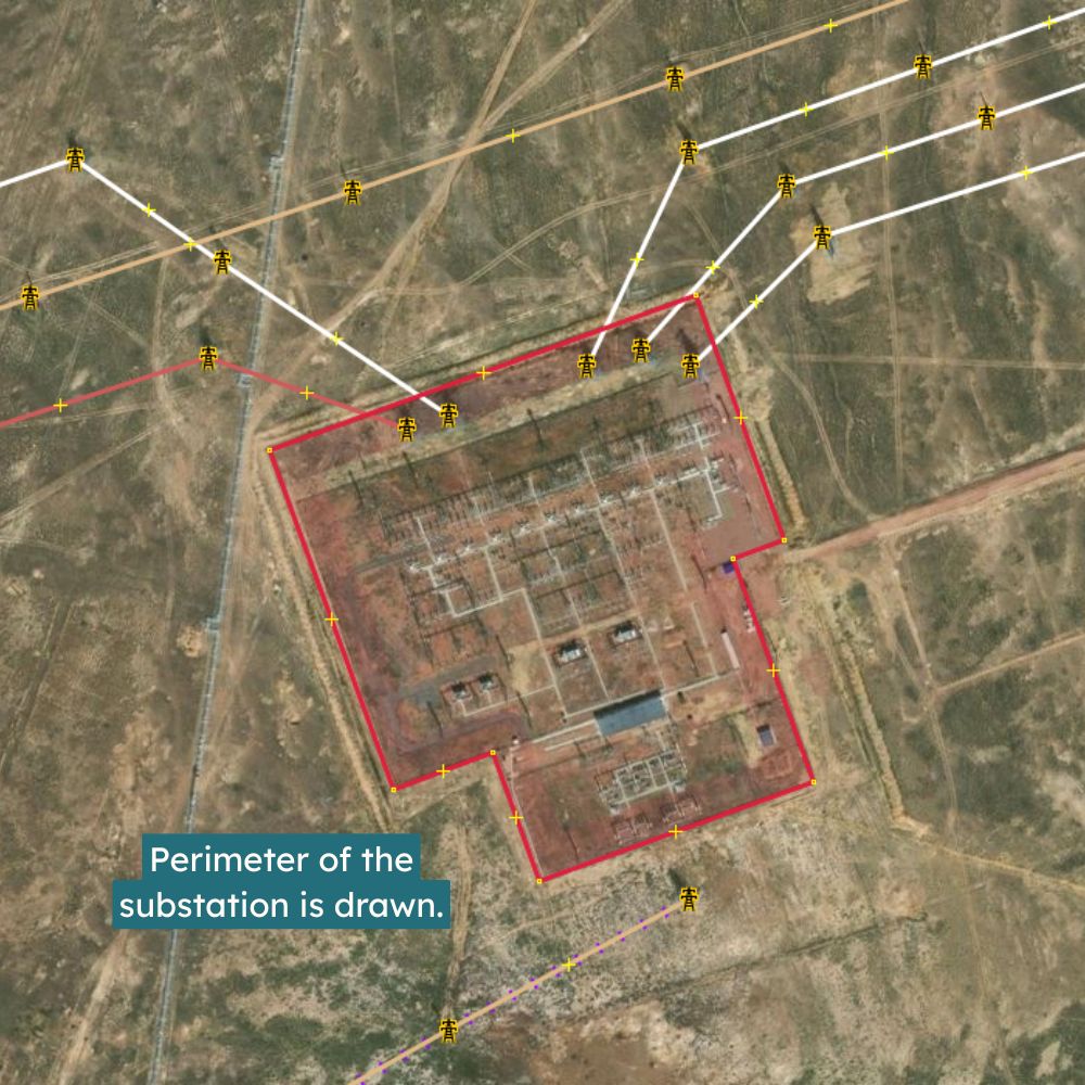 Substation perimeter